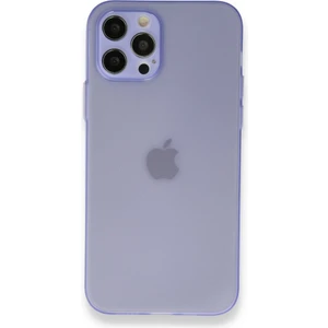 Apple iPhone 13 Pro Max Kılıf 0.3mm Ultra Ince Hayalet Yumuşak Kapak Mor
