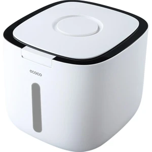 10KG Nano Mutfak Nem Geçirmez Pirinç Kutusu - Beyaz (Yurt Dışından)