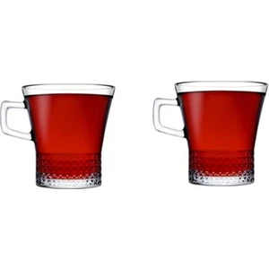 Kuvars 2'li Kulplu Bardak