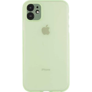 Apple iPhone 11 Kılıf 0.3mm Ultra Ince Hayalet Yumuşak Kapak Açık Yeşil