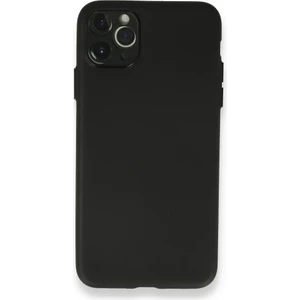 Apple iPhone 11 Pro Max Kılıf 0.3mm Ultra Ince Hayalet Yumuşak Kapak Siyah