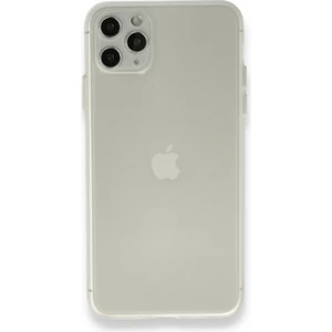 Apple iPhone 11 Pro Max Kılıf 0.3mm Ultra Ince Hayalet Yumuşak Kapak Şeffaf