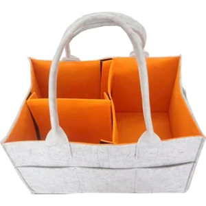 Brand Guard Keçe Çok Amaçlı Organizer Anne Bebek Bakım Çantası Çift Renk