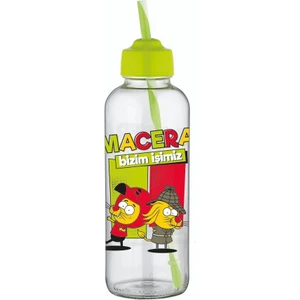 Kral Şakir Desenli Pipetli CAM MATARA 450 cc