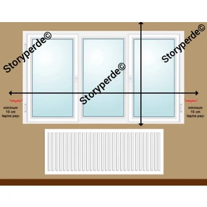 Story Perde Dilimli Soft Bamboo Siyah Zebra Perde