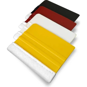 Cam Filmi ve Folyo Uygulama Aparatı Keçeli Ragle, 4'lü Paket, Renkli