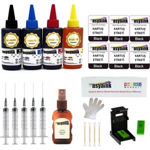 Hp Deskjet 2633 Yazıcı Uyumlu Kartuş Dolum Seti 4 x 100ML