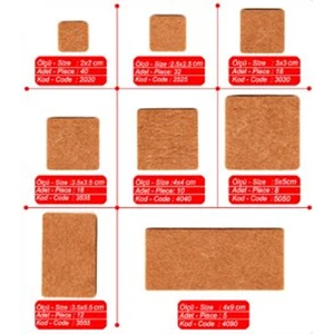 Yapışkan Keçe 30X30