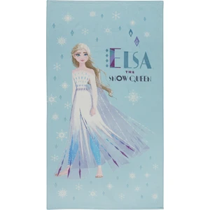 Frozen Elsa Snow Queen Disney Lisanslı Kadife Plaj Havlusu 70 x 130 cm