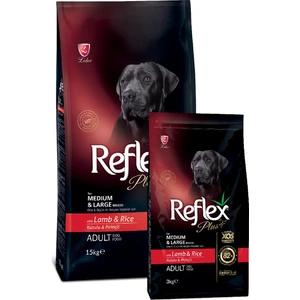 Plus Orta & Büyük Irk Kuzu & Pirinç Yetişkin Köpek Maması 15 kg