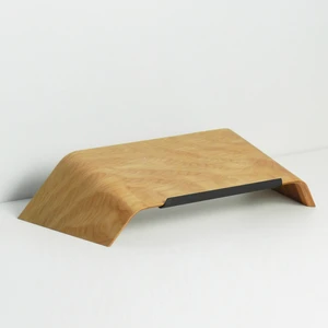 Fagus Wood Dayanıklı Ahşap Notebook Yükseltici ve Tutucu Masa Üstü Laptop Standı