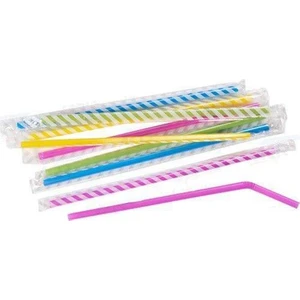 Jelatinli Körüklü Renkli Frozen Pipet 100'LÜ