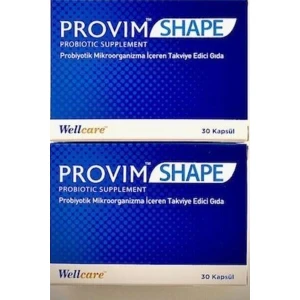 Provim Shape Probiyotik 30 Kapsül*2 Adet