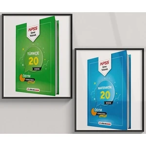 Dijital Hoca Akademi 2022 KPSS Gy Türkçe Matematik Tamamı Çözümlü 2'li Deneme Seti