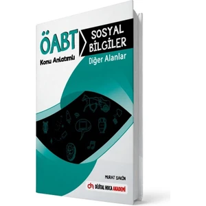 Dijital Hoca Akademi 2022 ÖABT Sosyal Bilgiler Öğretmenliği Diğer Alanlar Konu Anlatımı