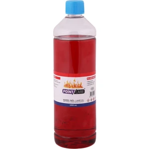 Point Care Kırmızı Kandil Yağı Kokusuz Dumansız Iç Mekan 1 Litre Gaz Lambası Yakıtı