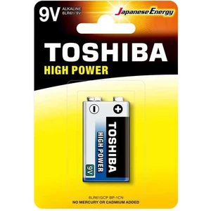 Toshıba 6LR61 Hıgh Power Alkalın 9V 1li