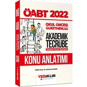 Yediiklim Yayınları 2022 ÖABT Akademik Tecrübe Okul Öncesi Öğretmenliği Konu Anlatımı