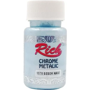 Chrome Metalik Boya 50 cc 1578 Bebek Mavi