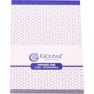 Sipariş Fişi Küçük 1/50