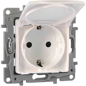 Salbei Kapaklı Topr Priz,beyaz Legrand