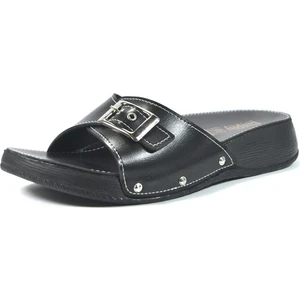 Siyah Anatomik Tokalı Kadın Anne Terlik