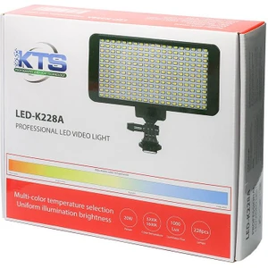 LED-K228A Profesyonel Video LED Işık