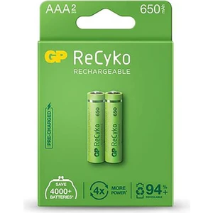Gp Recyko Şarj Edilebilir Aaa Kalem Pil 2'li