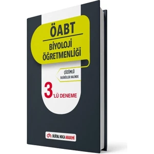 Dijital Hoca Akademi ÖABT 2022 Biyoloji Öğretmenliği Çözümlü 3’ Lü Deneme