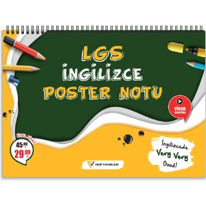 Veri Yayınevi LGS Ingilizce Poster Notu