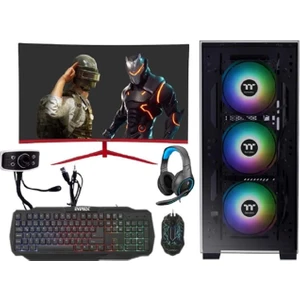 AMD Ryzen 5 1600 16GB 500GB SSD RX550 Freedos 27" Masaüstü Bilgisayar