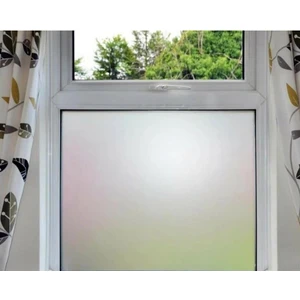 90 x 100 cm Yapışkanlı Buzlu Cam Folyosu Cam Kumlama Folyosu