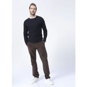 O Yaka Basic Lacivert Erkek Kazak - TESA