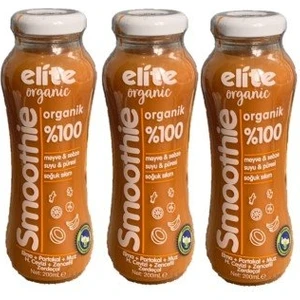 Organik Turuncu Smoothie 200 Ml 3'lü