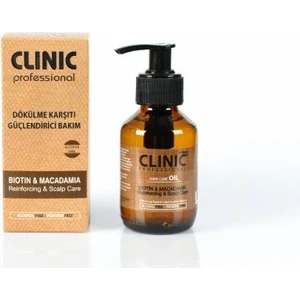 Clinic Professional Biotin & Macadamıa Bakım Yağı 100 ml