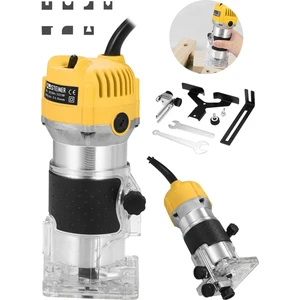 Germany Technology 3000 Watt 6 Kademe Devir Ayarlı Formika Traşlama Freze Makinesi 6 mm Pens