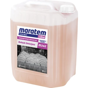 M342 Endüstriyel Bulaşık Makineleri İçin Bulaşık Deterjanı 20L