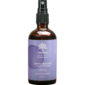 Nine&Mine Doğal Yaşam Organik Mayasıllı Lavanta (Lavandula Angustifolia) Hidrosolü - Lavender Flower Water - 100 ml