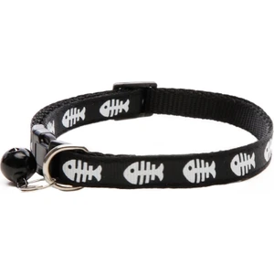 Kedi Köpek Boyun Tasması 19 - 32 cm Siyah