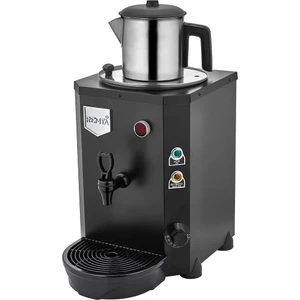 Tek Demlikli Jumbo Çay Makinesi Siyah Renk 7 Lt - DE14