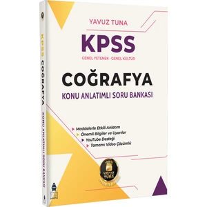 Tonguç Akademi KPSS Coğrafya Konu Anlatımlı Soru Bankası - Yavuz Tuna