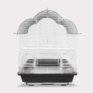 QH Pet Cage Kuş Kafesi 30 x 23 x 40 cm Siyah Muhabbet Kanarya