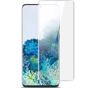 Samsung S20 Plus Full Ekran Koruma Curved 3D Pet Film - Şeffaf