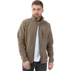 Honest Honest  Bato Yaka Tam Fermuarlı Ceket Yeşil