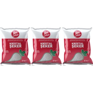 Türk Şeker Toz Şeker 15KG (3pk*5kg)