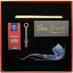 Bek Tobacco Atomic German 9mm Başlangıç Pipo Seti Smooth Siyah