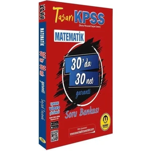 KPSS Matematik 30'da 30 Net Garanti Soru Bankası