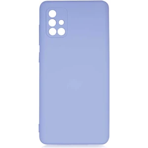 Mobaxaksesuar Samsung Galaxy A71 Kılıf Içi Kadife Lansman Kapak - Lila