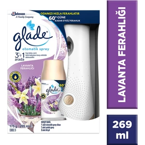 Otomatik Sprey Lavanta Ferahlığı Makine + Yedek 269 ml