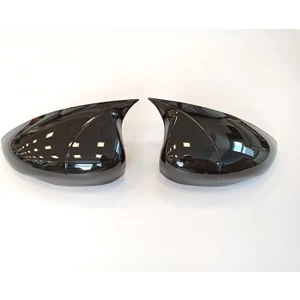 Teknoclub Seat Leon 2009-2012 Mk2 Batman Yarasa Ayna Kapağı-- Piano Black (Parlak Siyah)